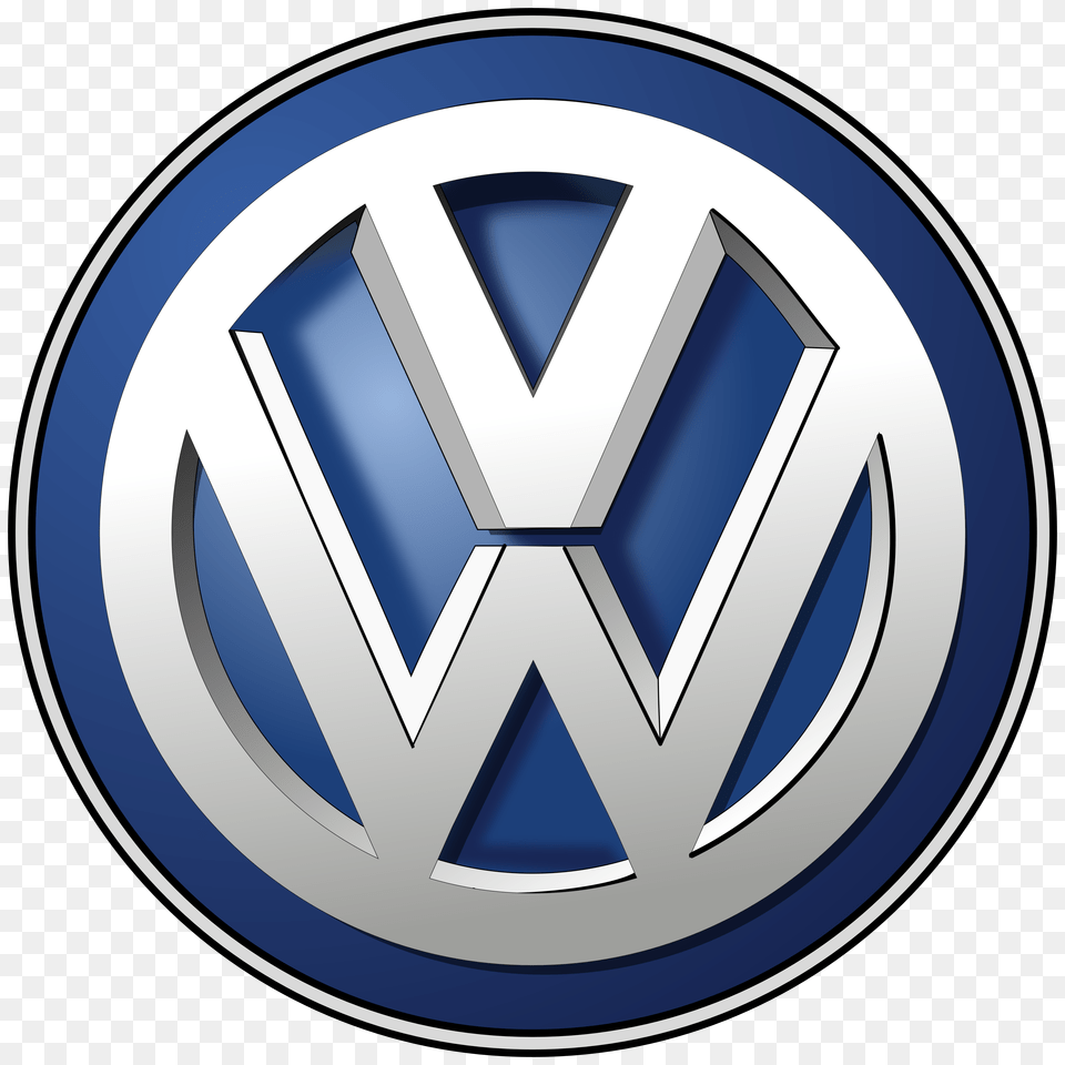 Blue Car Logo Vw Logo 2017, Emblem, Symbol, Disk Free Transparent Png