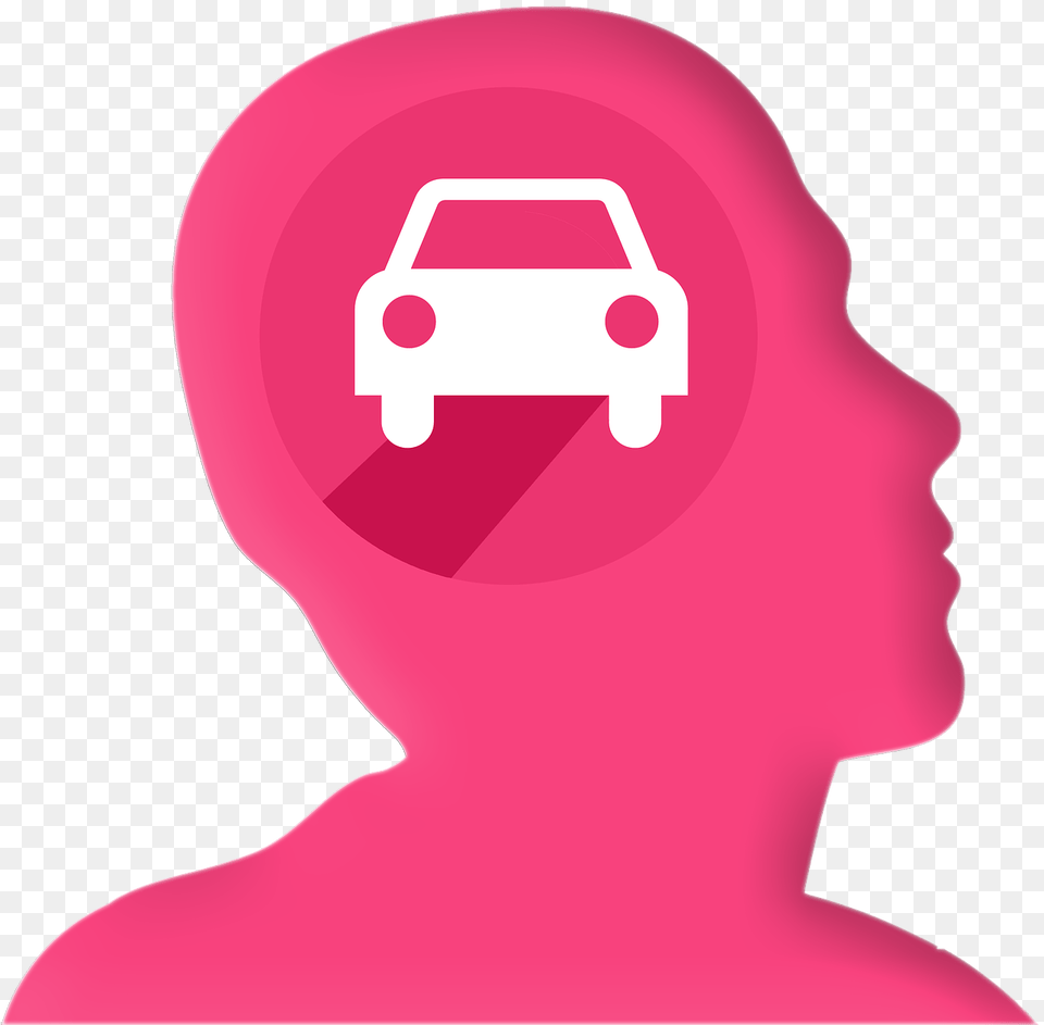 Blue Car Rental Icon, Person Free Png
