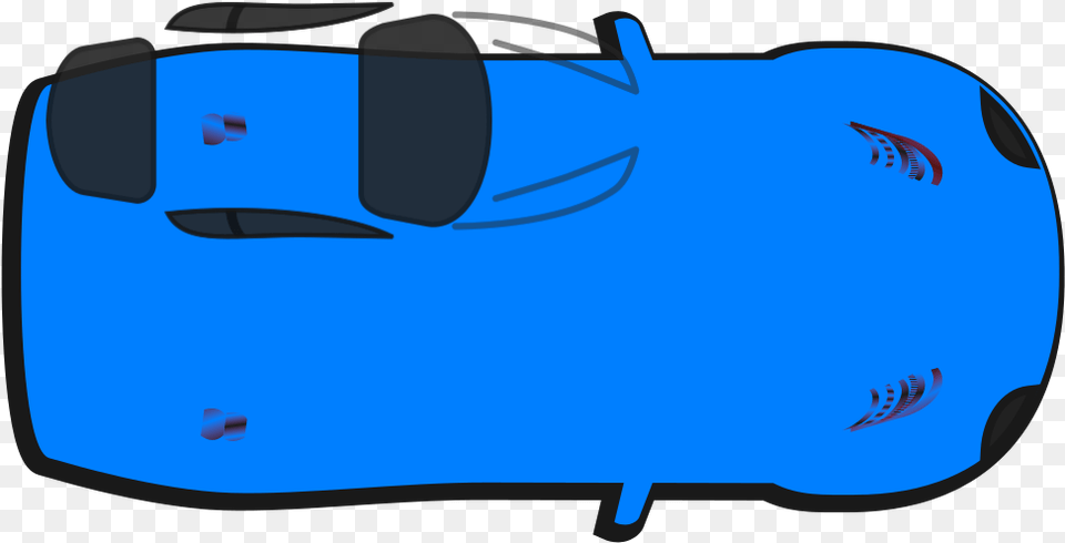 Blue Car Top View 180 Svg Clip Art For Web Clip Art, Bag, Baggage Free Transparent Png