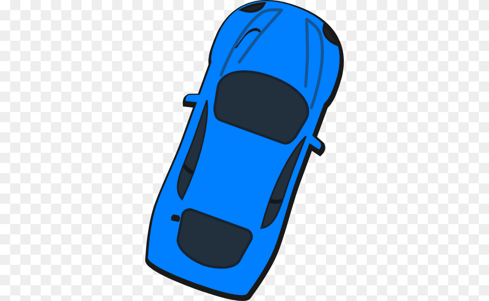 Blue Car Top View At Vector Top View Car Vector Ammunition, Grenade, Weapon Free Transparent Png