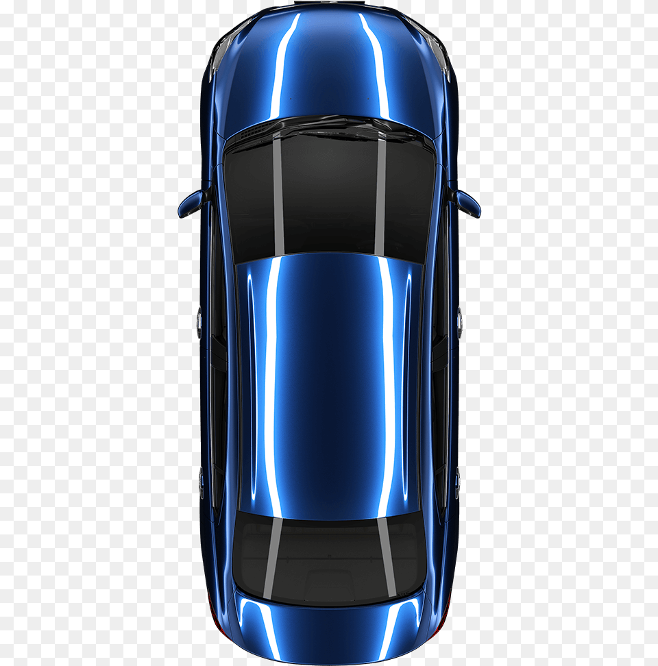 Blue Car Top View Car Top View, Bag, Backpack Png Image