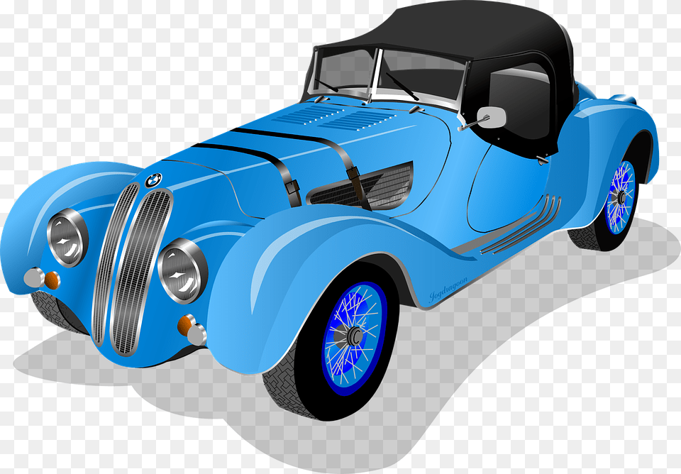Blue Car U0026 Images Pixabay Roadster Clipart, Hot Rod, Transportation, Vehicle, Machine Free Png Download