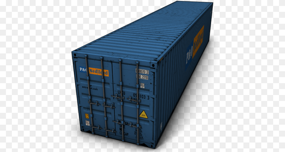 Blue Cargo Container Icon Container, Shipping Container, Railway, Transportation Free Png Download