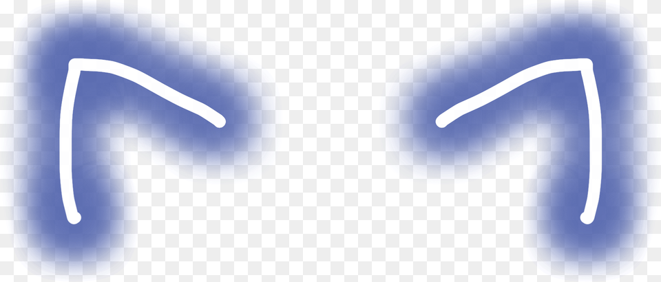 Blue Cat Ears For People That Need It Blue Cat Ears, Light, Clothing, Glove, Neon Png