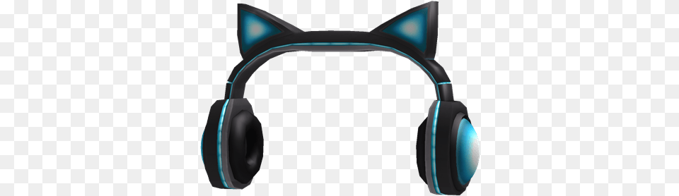 Blue Cat With Headphones Logo Logodix Roblox Headset, Cushion, Electronics, Home Decor Free Png