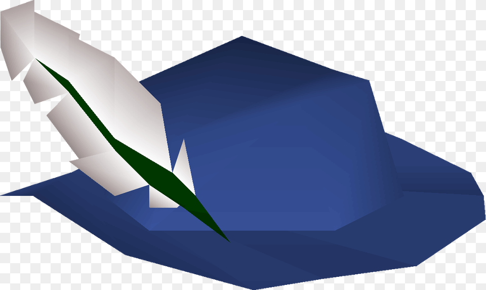 Blue Cavalier Hat Runescape, Mineral, Crystal, Ice Free Transparent Png