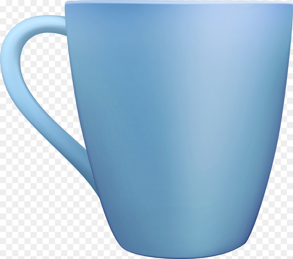 Blue Ceramic Mug Clip Art Free Transparent Png