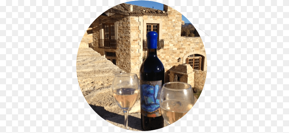 Blue Chair On Wine Bottle, Alcohol, Beverage, Photography, Outdoors Free Png Download