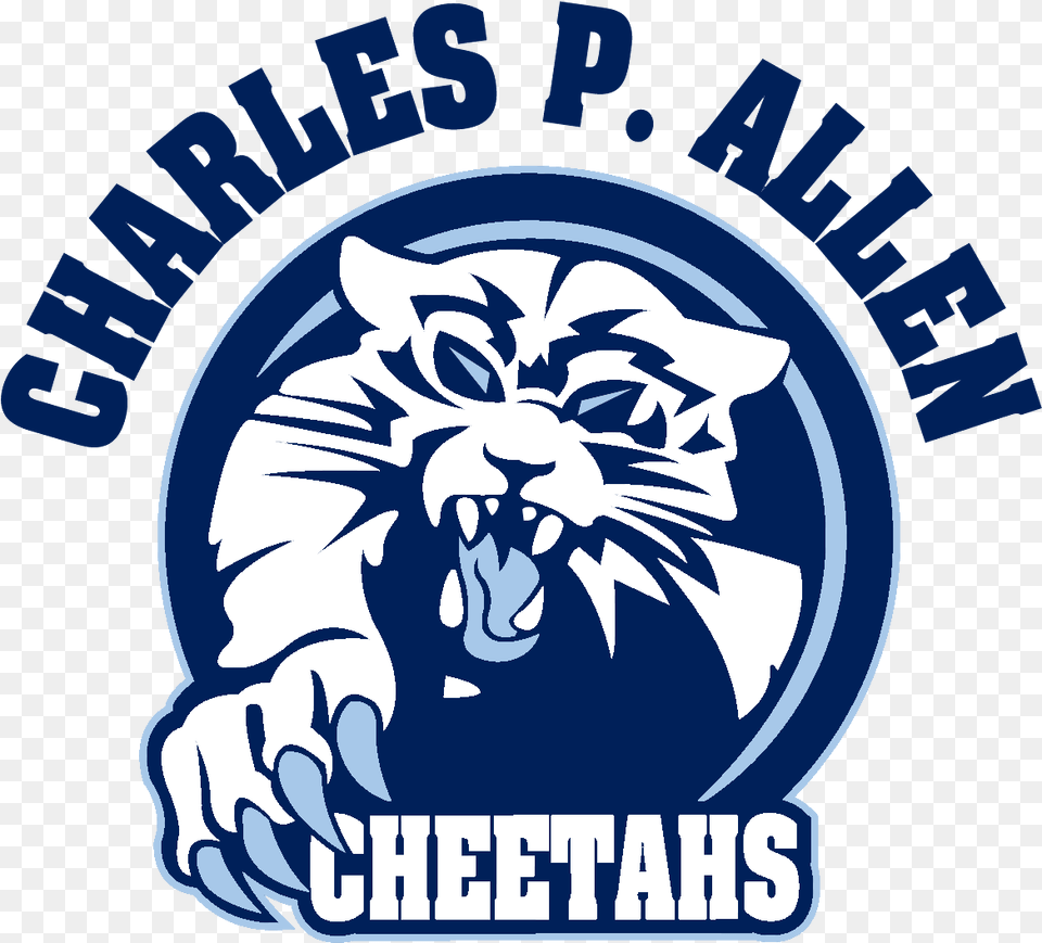 Blue Cheetah Logo Speed Gaming, Emblem, Symbol Png