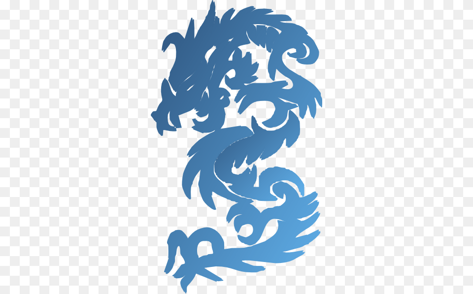 Blue Chinese Dragon Clip Art Chinese Dragon Clipart, Animal, Bear, Mammal, Wildlife Png Image