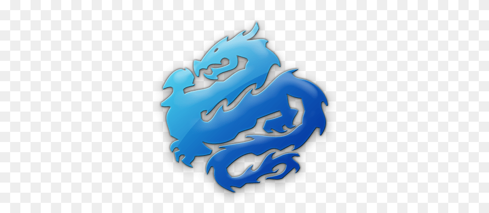 Blue Chinese Dragon Green Chinese Dragon Logo, Ammunition, Grenade, Weapon, Electronics Free Png Download