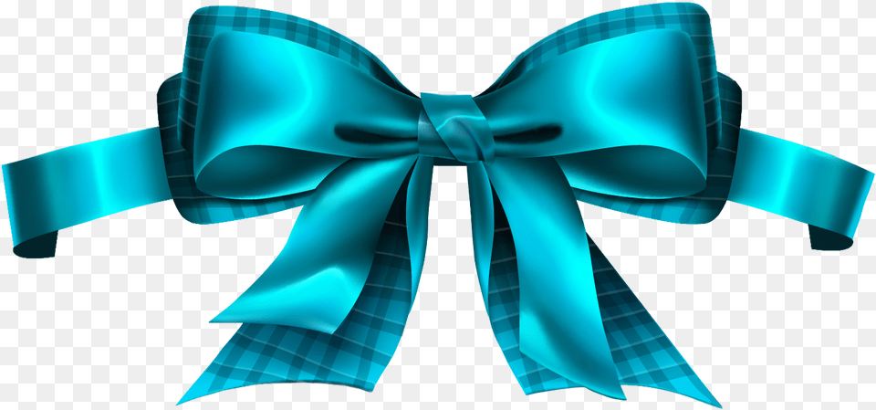 Blue Christmas Bow Ribbon Bow Blue, Accessories, Formal Wear, Tie, Bow Tie Free Png Download