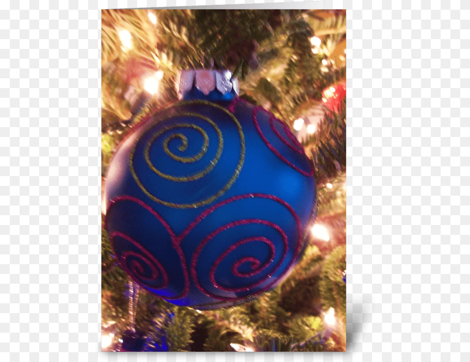 Blue Christmas Greeting Card Christmas Ornament, Accessories, Sphere, Festival, Christmas Decorations Free Transparent Png