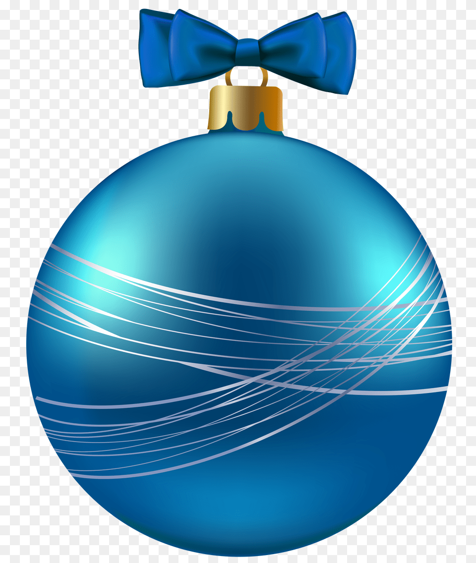 Blue Christmas Ornament Clipart Free Png Download