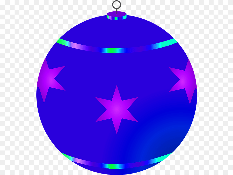 Blue Christmas Tree Bauble No Background Image Images Christmas Bauble Clipart Background, Purple, Accessories, Egg, Food Free Png Download