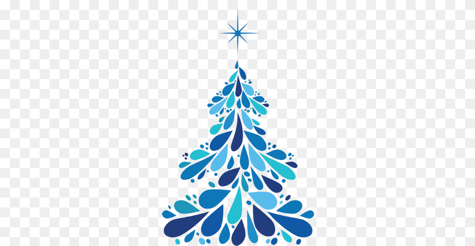 Blue Christmas Tree Transparent Christmas Vector, Christmas Decorations, Festival, Turquoise, Chandelier Png