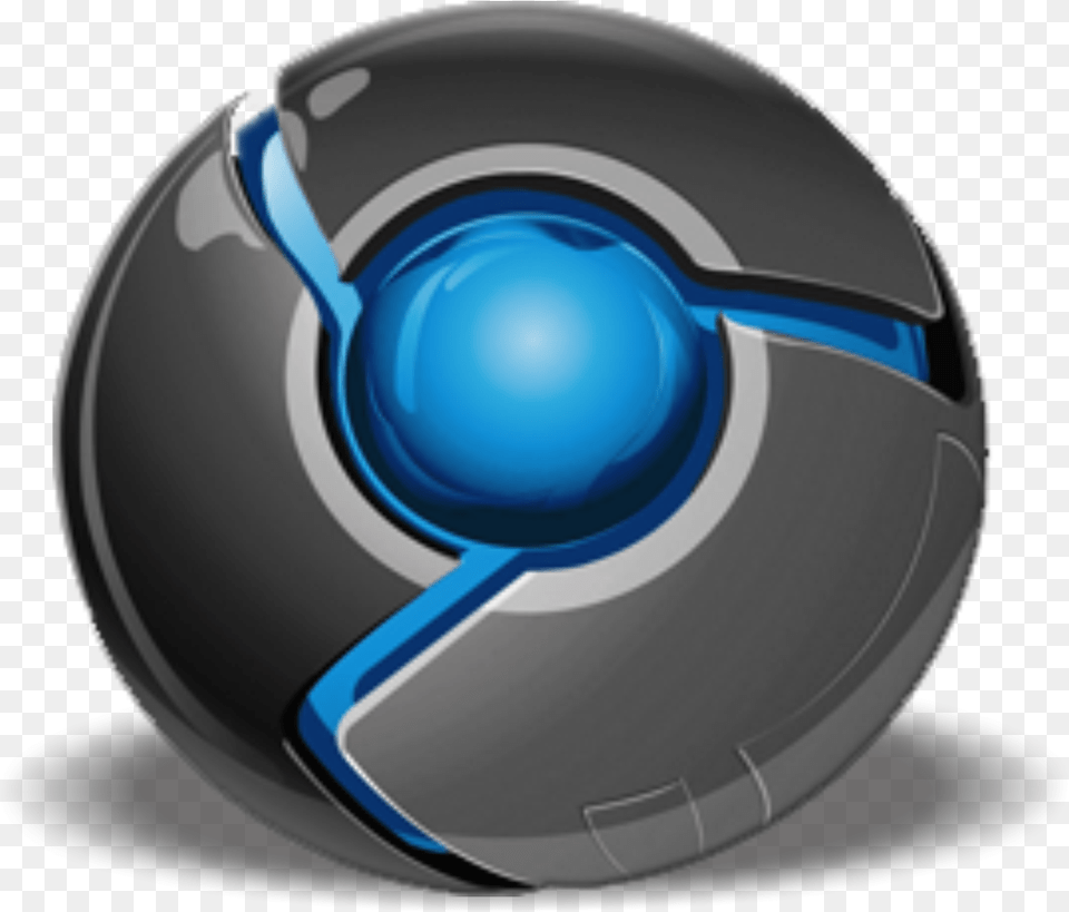 Blue Chrome Cool Google Chrome Icon, Ball, Football, Soccer, Soccer Ball Free Png