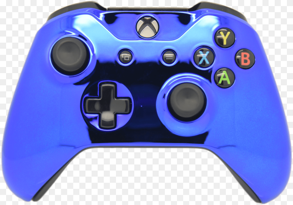 Blue Chrome Xbox One S Controller Blue Xbox One S Controller, Electronics, Joystick Free Transparent Png