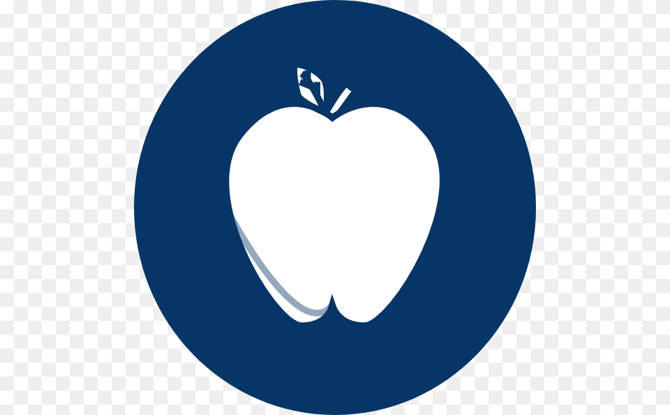Blue Circle Apple Clip Art For Web, Plant, Produce, Logo, Fruit Free Png