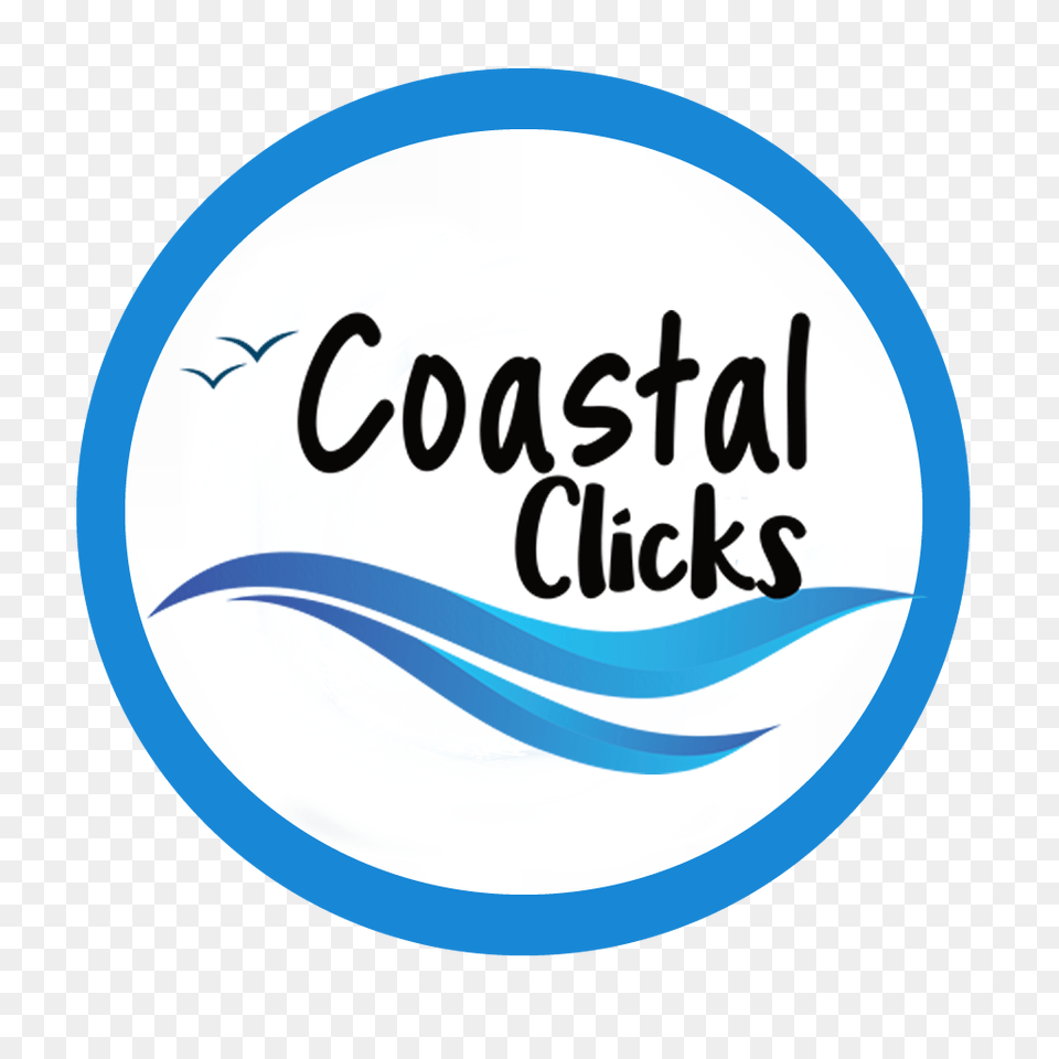 Blue Circle Coastal Clicks Joe Kals Usa, Logo, Disk, Text Free Transparent Png