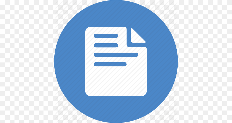 Blue Circle Document File Form Note Report Icon, Computer Hardware, Electronics, Hardware, Machine Png