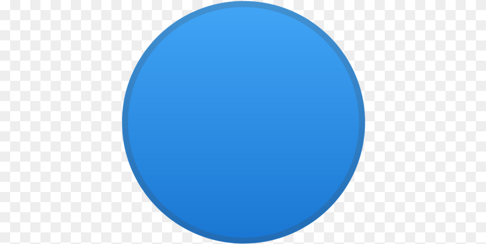 Blue Circle Emoji Circle, Sphere, Oval, Astronomy, Moon Free Transparent Png