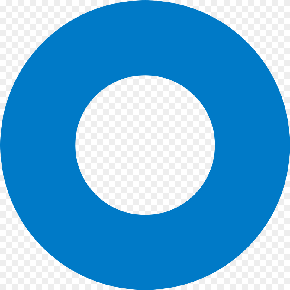 Blue Circle Logo Telegram Png