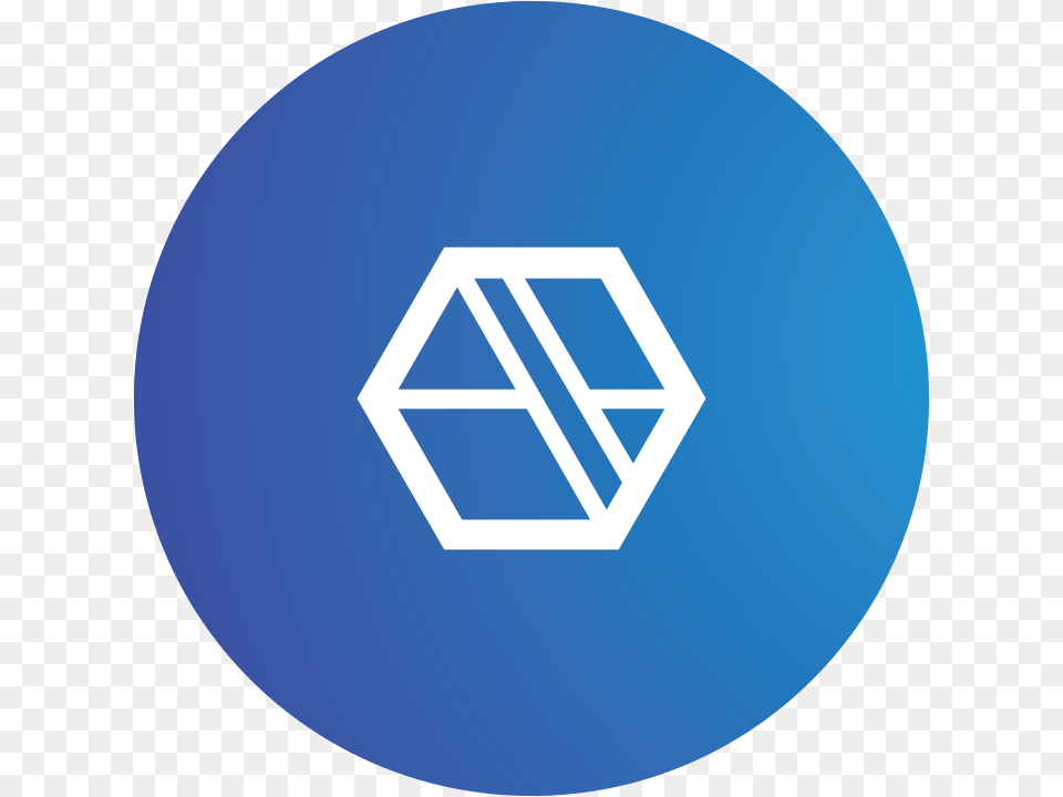 Blue Circle With Software Icon Circle, Logo, Disk Png Image