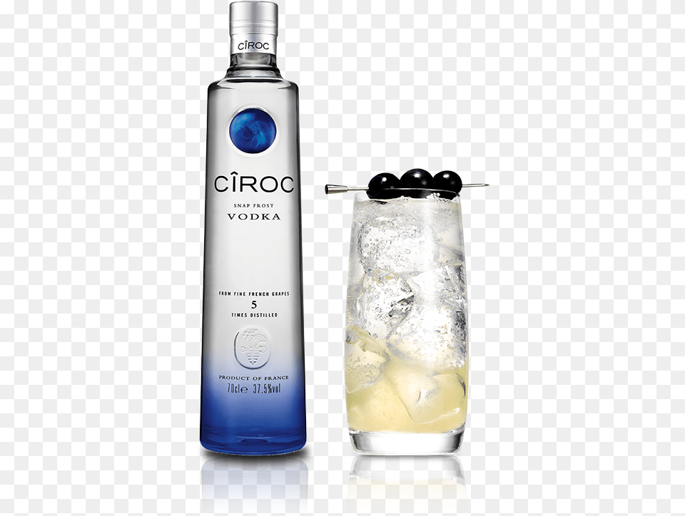 Blue Ciroc Vodka, Alcohol, Beverage, Gin, Liquor Free Transparent Png