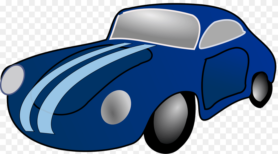 Blue Classic Car Clipart, Coupe, Sports Car, Transportation, Vehicle Free Png Download