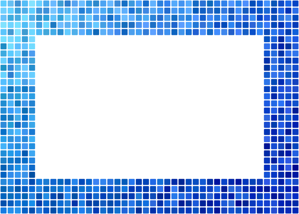 Blue Clipart, Tile, Art, Mosaic Png