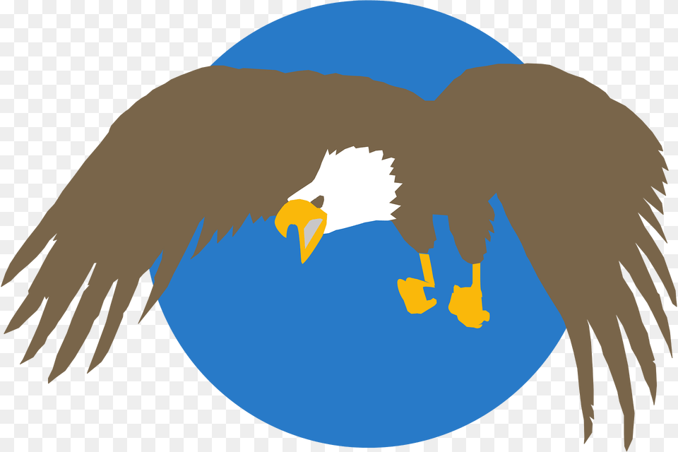 Blue Clipart, Animal, Bird, Eagle, Beak Png Image