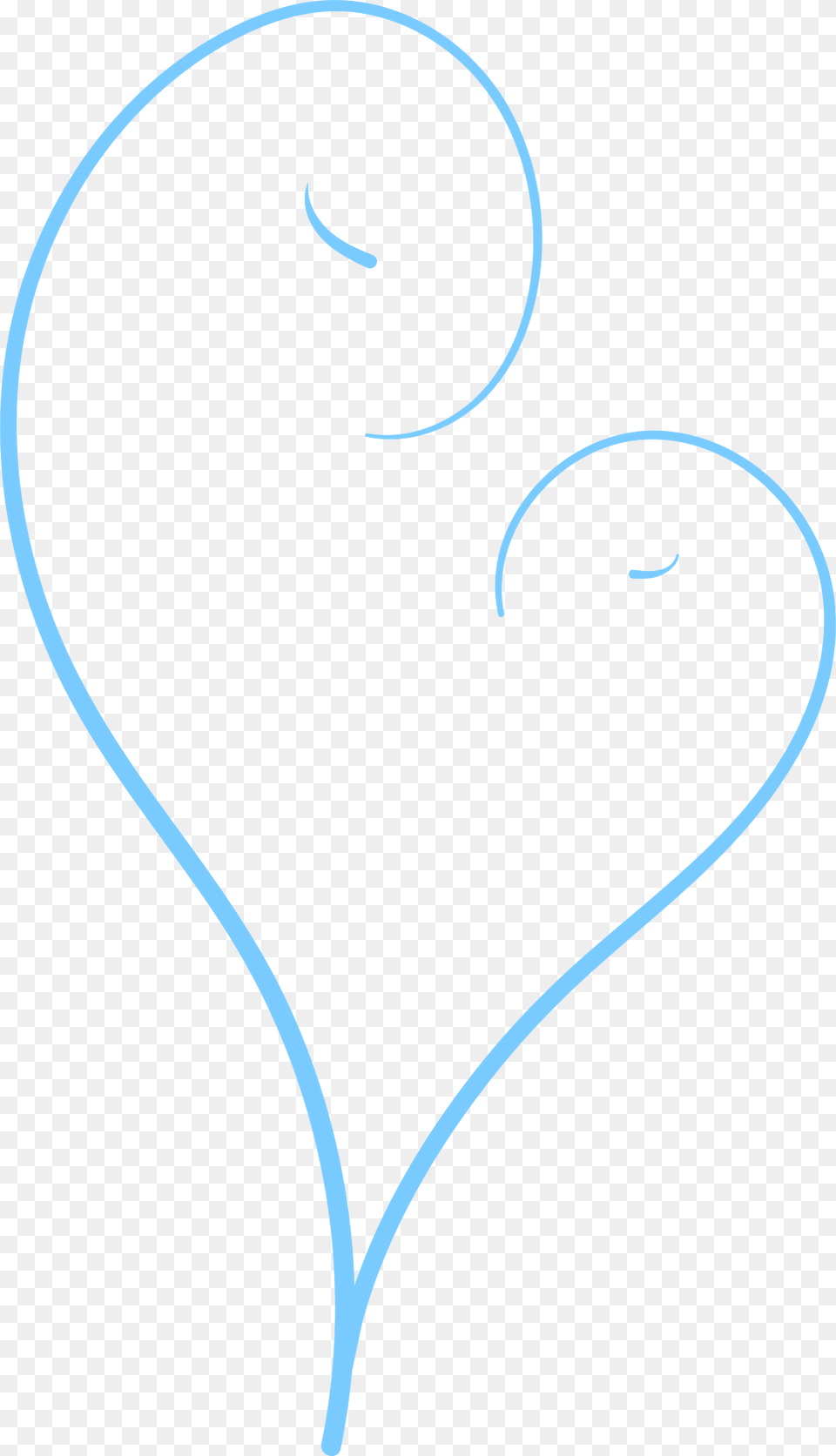 Blue Clipart, Heart Png Image