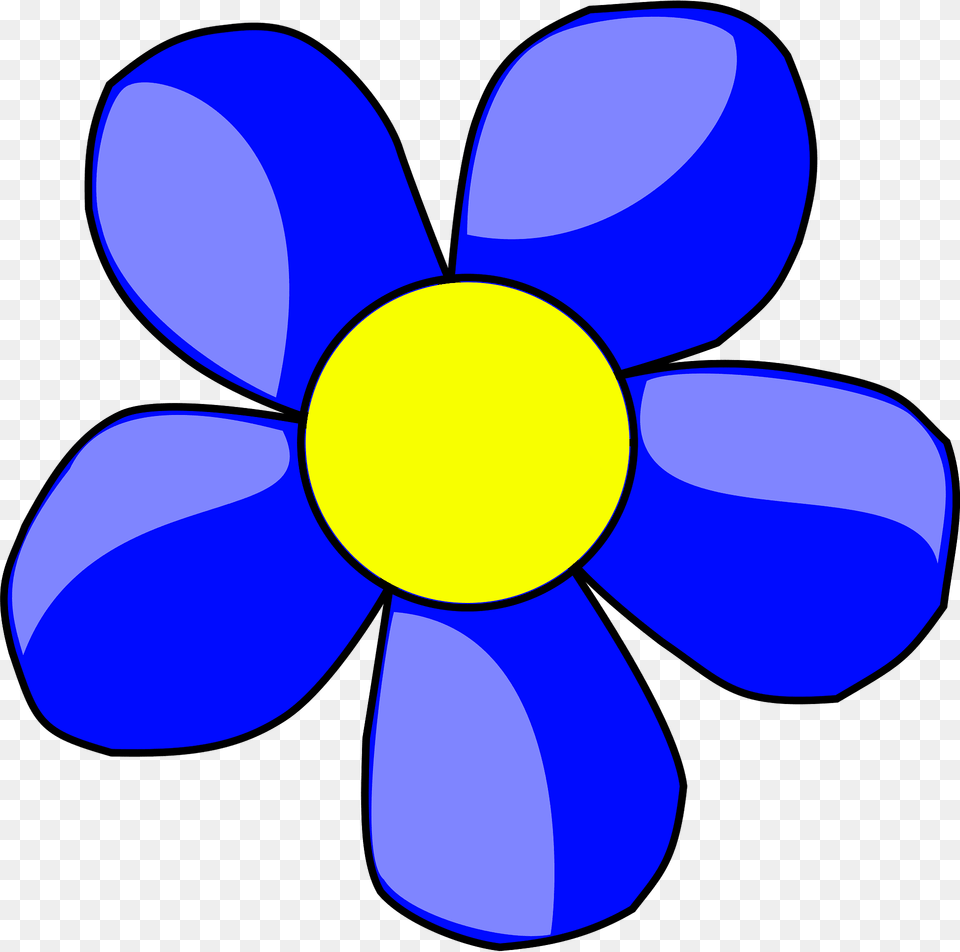 Blue Clipart, Anemone, Daisy, Flower, Plant Free Png Download