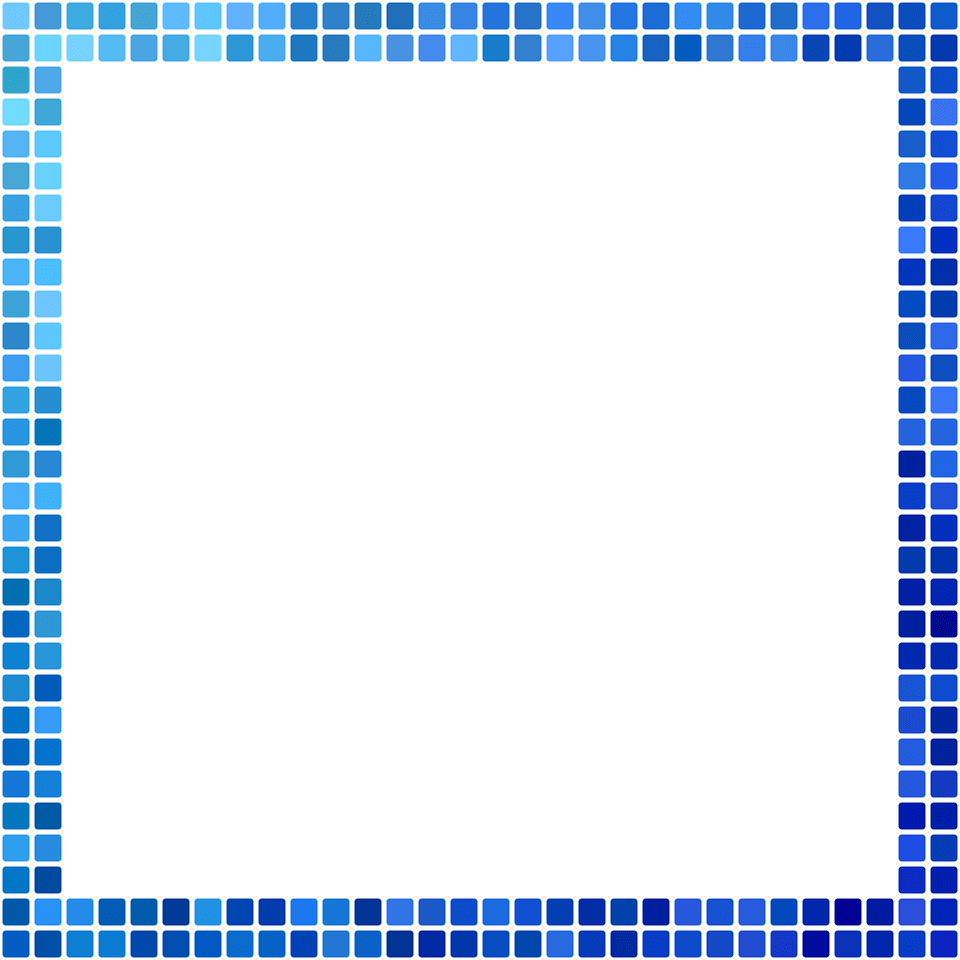 Blue Clipart, Tile, Blackboard Free Png Download