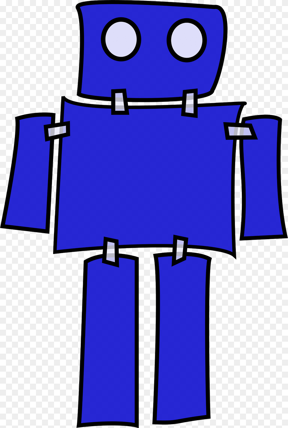 Blue Clipart, Cross, Symbol, Robot Png Image