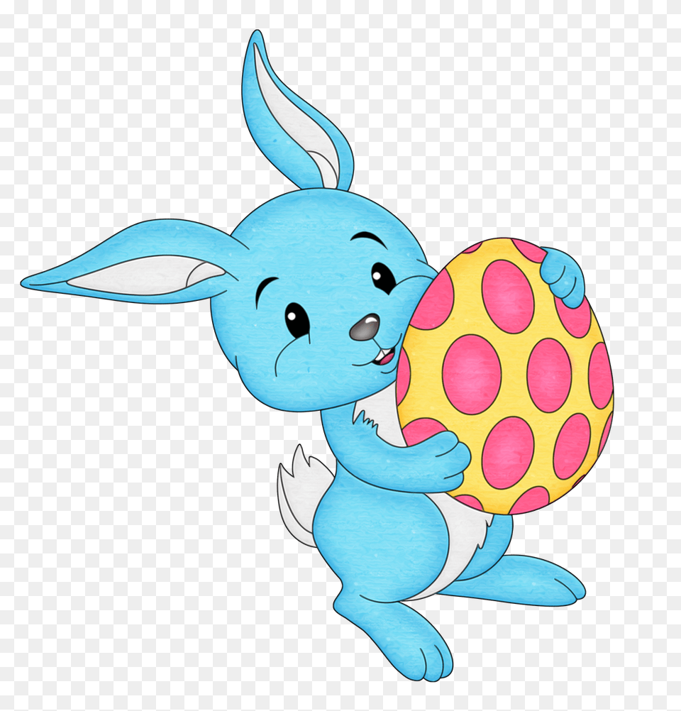 Blue Clipart Easter Bunny, Baby, Person, Face, Head Free Transparent Png