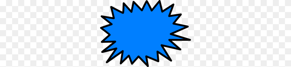 Blue Clipart Sunburst, Leaf, Plant, Outdoors, Logo Png Image