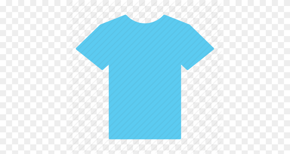 Blue Clothes Clothing Jersey Light Blue Shirt T Shirt Icon, T-shirt, Architecture, Building Free Png Download