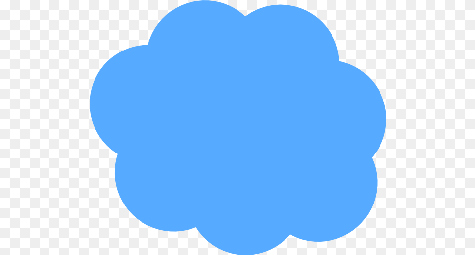 Blue Cloud Blue Cloud Clipart Vippng Cloud Clip Art Blue, Nature, Outdoors, Astronomy, Moon Free Png Download