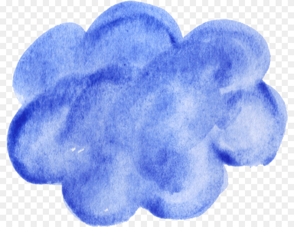 Blue Cloud Blue Watercolor Cloud Transparent, Home Decor, Paper Free Png Download