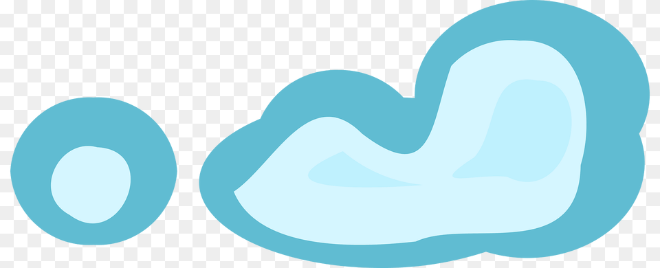 Blue Cloud Clipart, Outdoors, Nature, Ice, Toothpaste Png Image