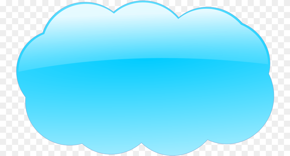 Blue Cloud Clipart Color Cloud Clipart, Water Sports, Water, Swimming, Sport Free Png Download
