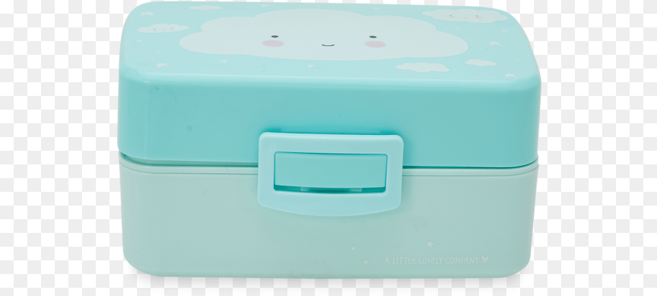 Blue Cloud Lunch Box Electronics, Cabinet, Furniture Free Png Download