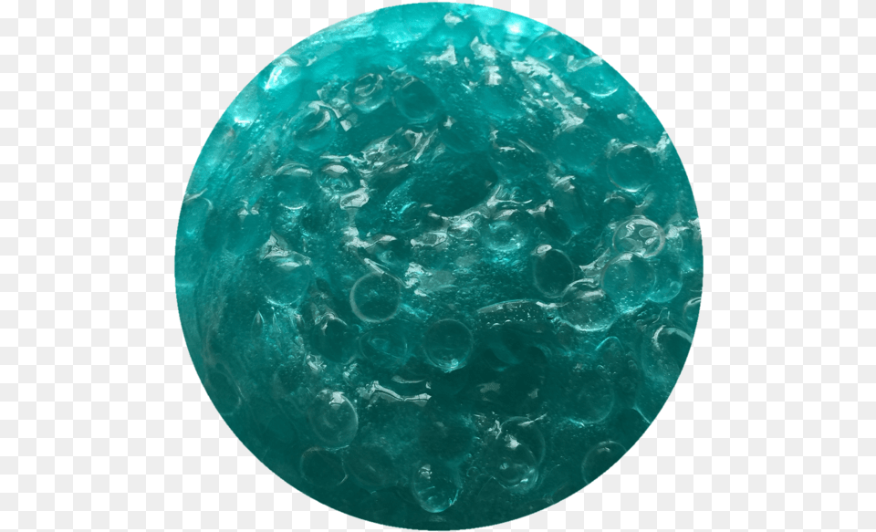 Blue Coconut Fishbowl A Ocean Blue And Coconut Scented Circle, Sphere, Turquoise, Astronomy, Moon Free Png