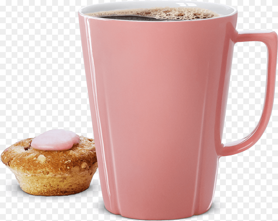 Blue Coffee Mug, Cup, Bread, Food, Dessert Png