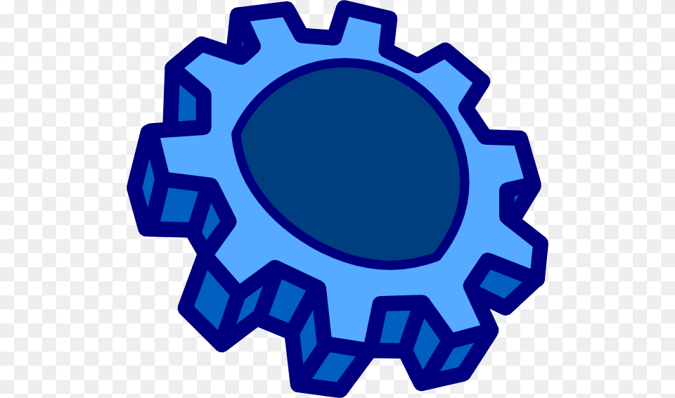 Blue Cog Svg Clip Arts Clever Techie, Machine, Ammunition, Gear, Grenade Free Transparent Png