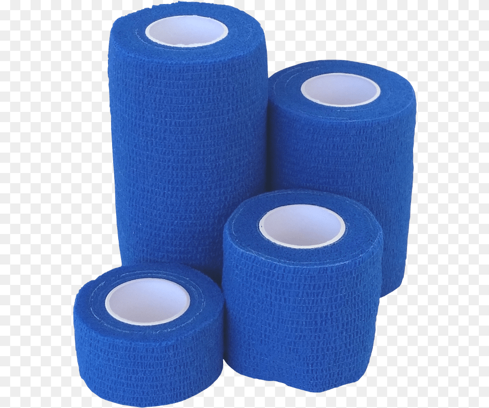 Blue Cohesive Bandage, First Aid, Tape Free Transparent Png