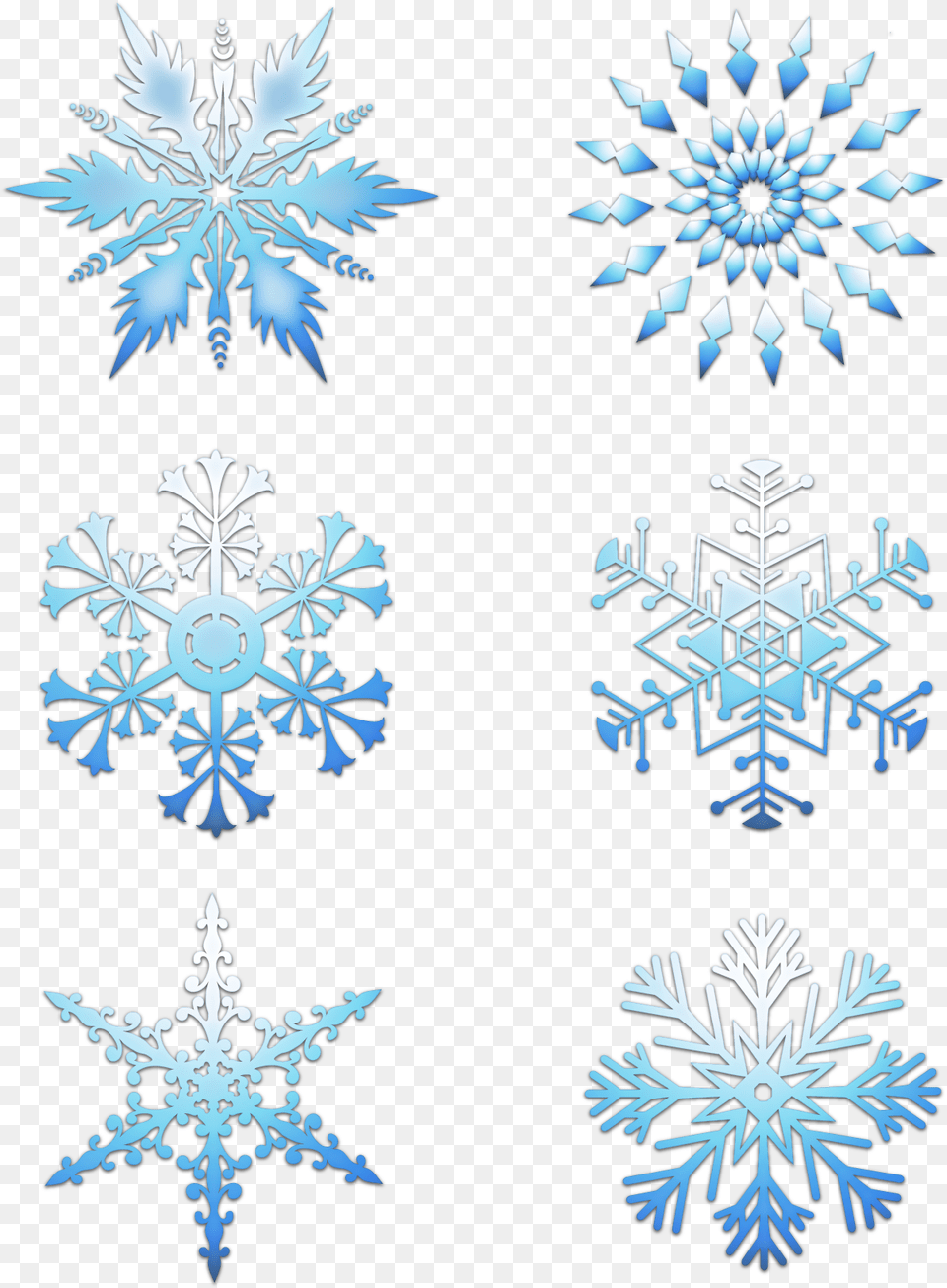 Blue Cold Winter Gradient And Vector Motif, Nature, Outdoors, Snow, Snowflake Free Transparent Png