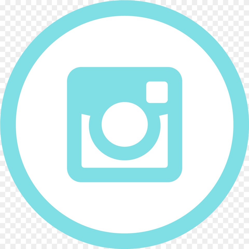 Blue Color Social Media Round Bold Icon By Instagram, Disk, Ct Scan Free Transparent Png